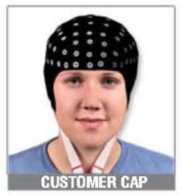 Czepki do elektroencefalografów (EEG) GVB customer cap