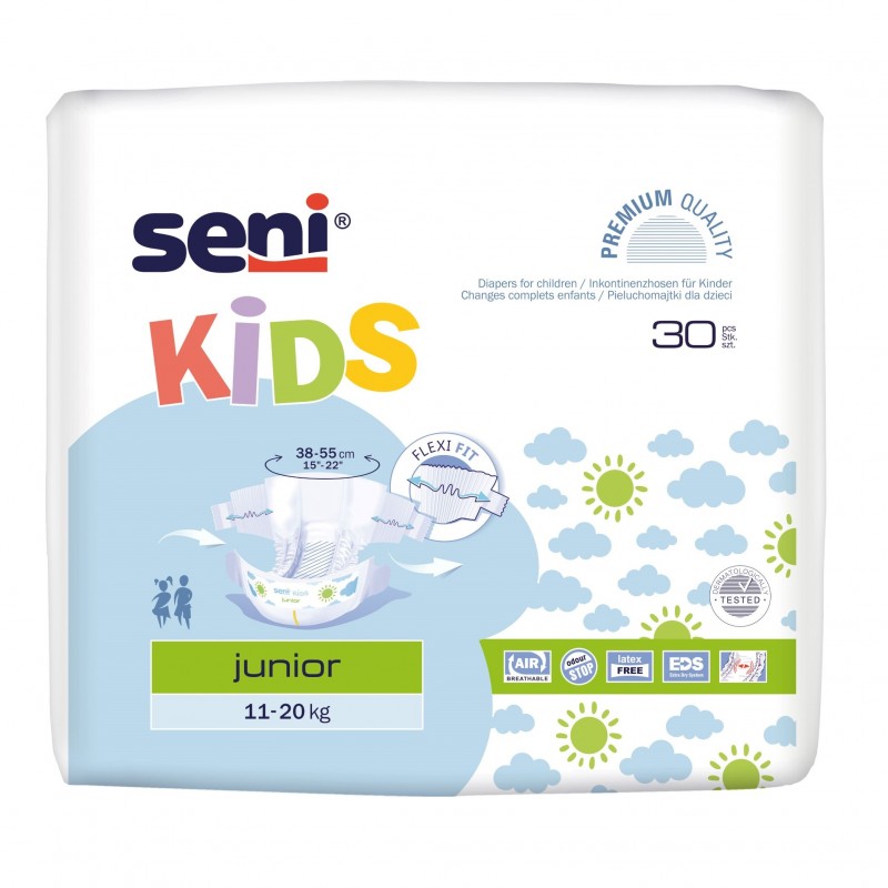 Pieluchy dla niemowląt i dzieci TZMO Seni Kids Junior