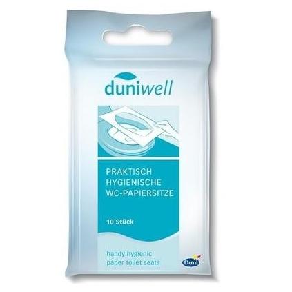 Podkładki higieniczne toaletowe Duni Duniwell nakładki na sedes