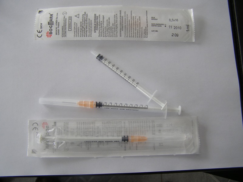 Strzykawki insulinowe i tuberkulinowe MEDICAL-ŁOMŻA BogMark Tbc