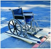 Szyny najazdowe do wózków inwalidzkich Reha Fund DC03