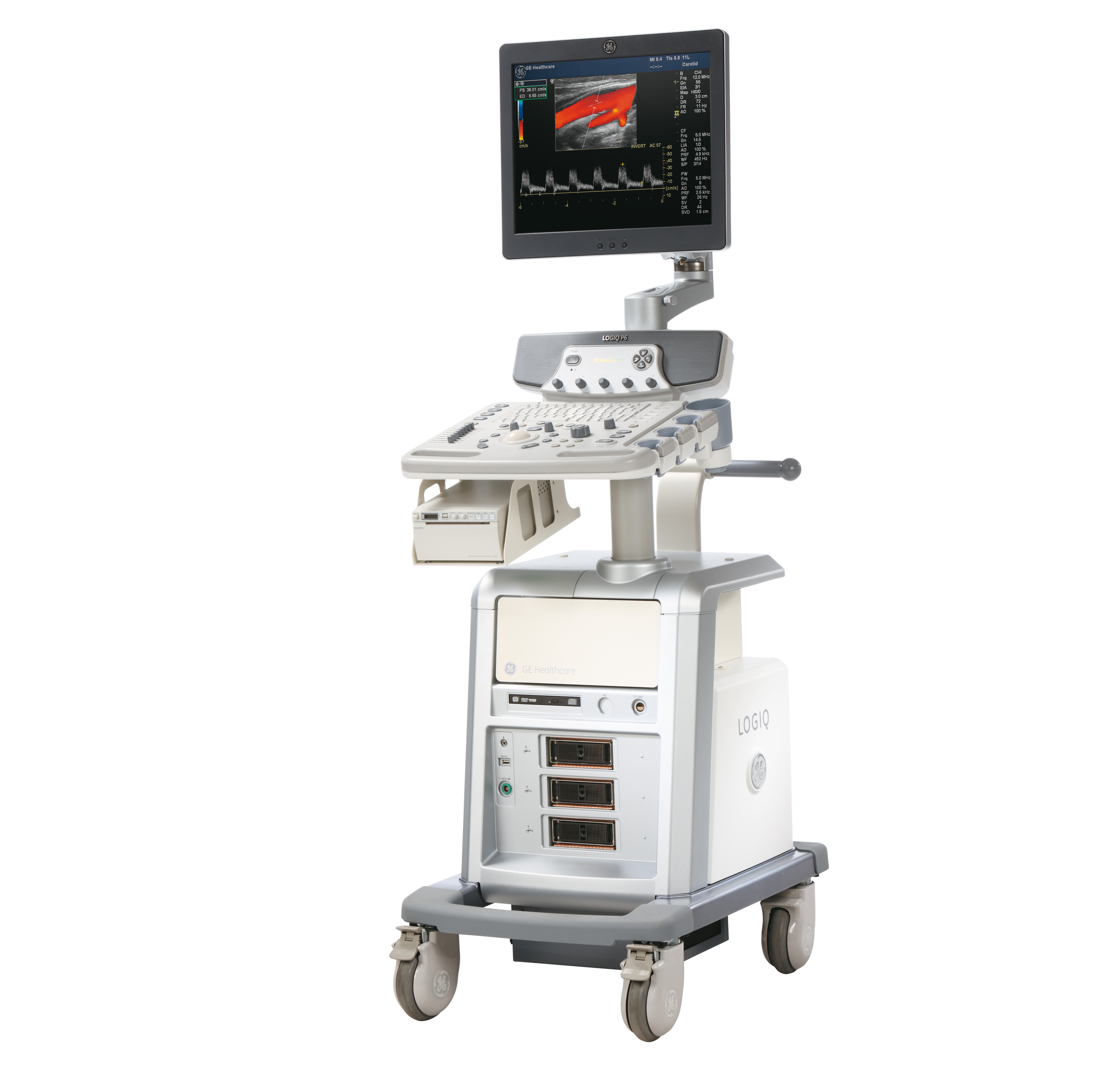 Ultrasonografy stacjonarne wielonarządowe - USG GE Healthcare LOGIQ P6