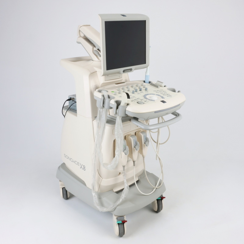 Ultrasonografy wielonarządowe używane B/D Medison SONOACE X8 - Praiston rekondycjonowany