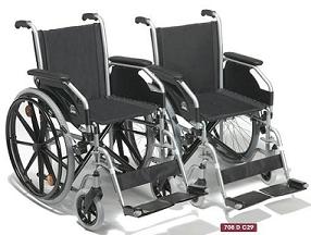 Wózki inwalidzkie standardowe Vermeiren 708 D S