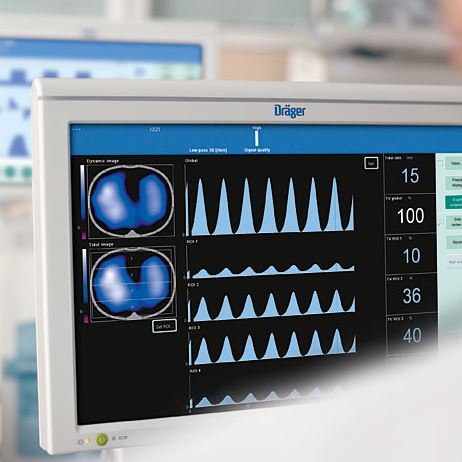 Aparaty do monitorowania funkcji płuc Dräger PulmoVista 500