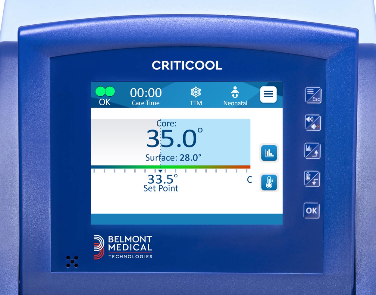 Aparaty do ogrzewania - ochładzania (hipotermii) pacjenta Belmont Medical Technologies CritiCool