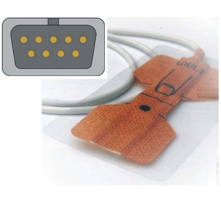 Czujniki SpO2 do kardiomonitorów Unimed Medical Supplies Inc NELLCOR U503-01