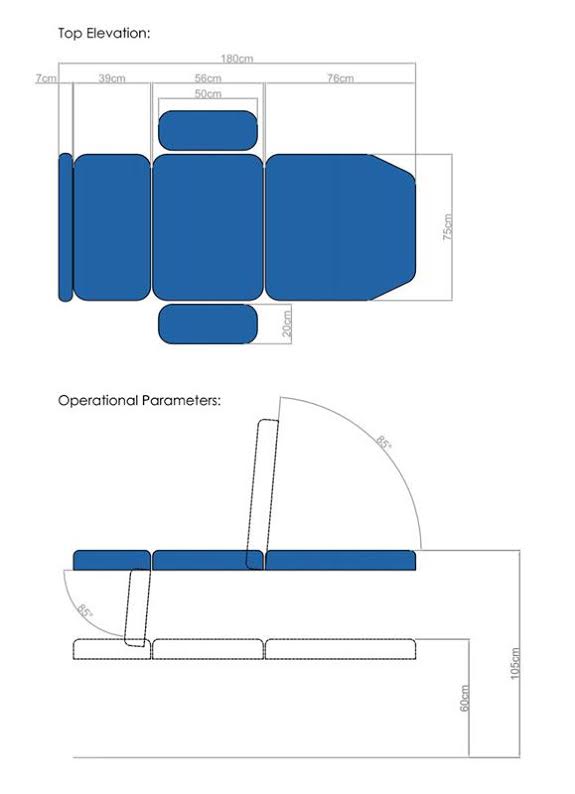 Fotele do dializ Medi-Plinth DA04E