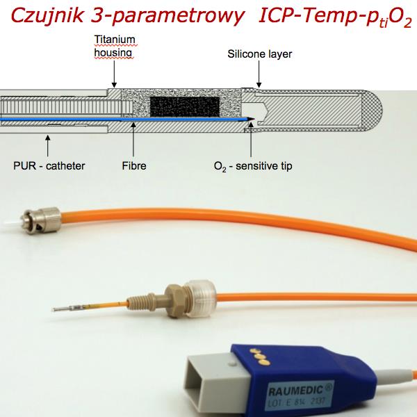 Monitory do pomiaru ciśnienia wewnątrzczaszkowego - Monitory ICP Raumedic AG DATALOGGER