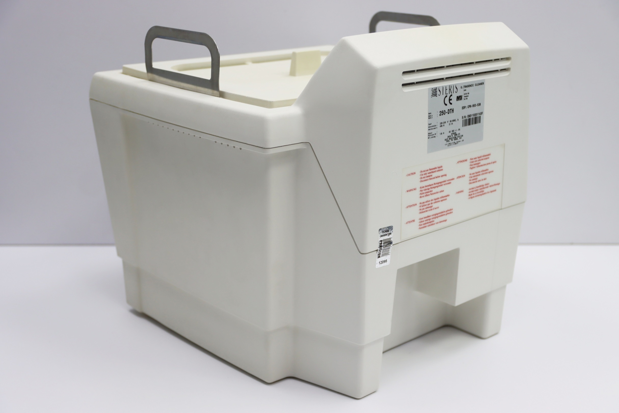 Myjnie ultradźwiękowe używane STERIS AMSCO SONIC 250-DTH - Praiston rekondycjonowany