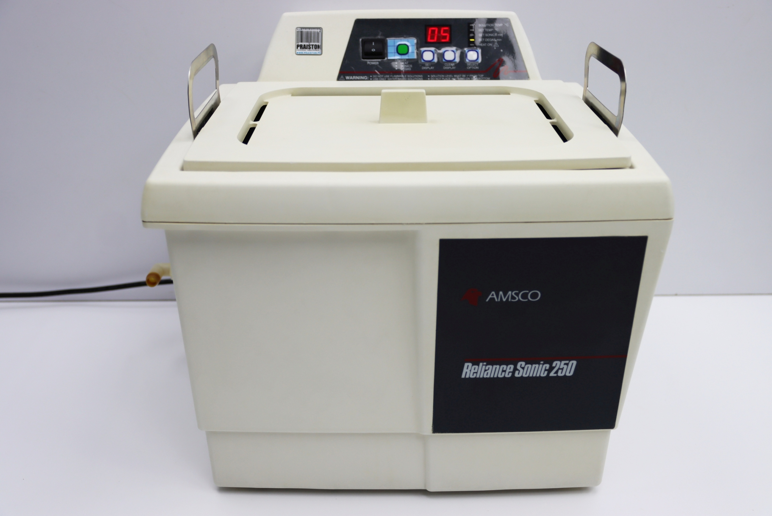 Myjnie ultradźwiękowe używane STERIS AMSCO SONIC 250-DTH - Praiston rekondycjonowany