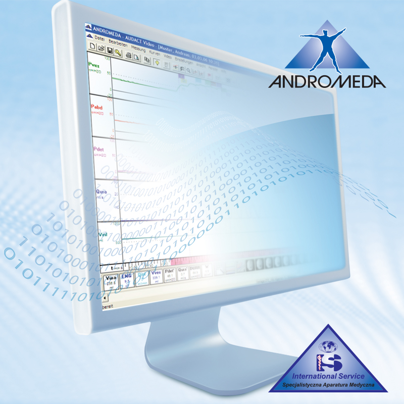Oprogramowanie do badań urodynamicznych Andromeda ms GmbH Audact