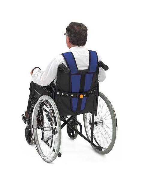 Pasy, uprzęże, kamizelki bezpieczeństwa do wózków inwalidzkich Medicare System Salvaclip