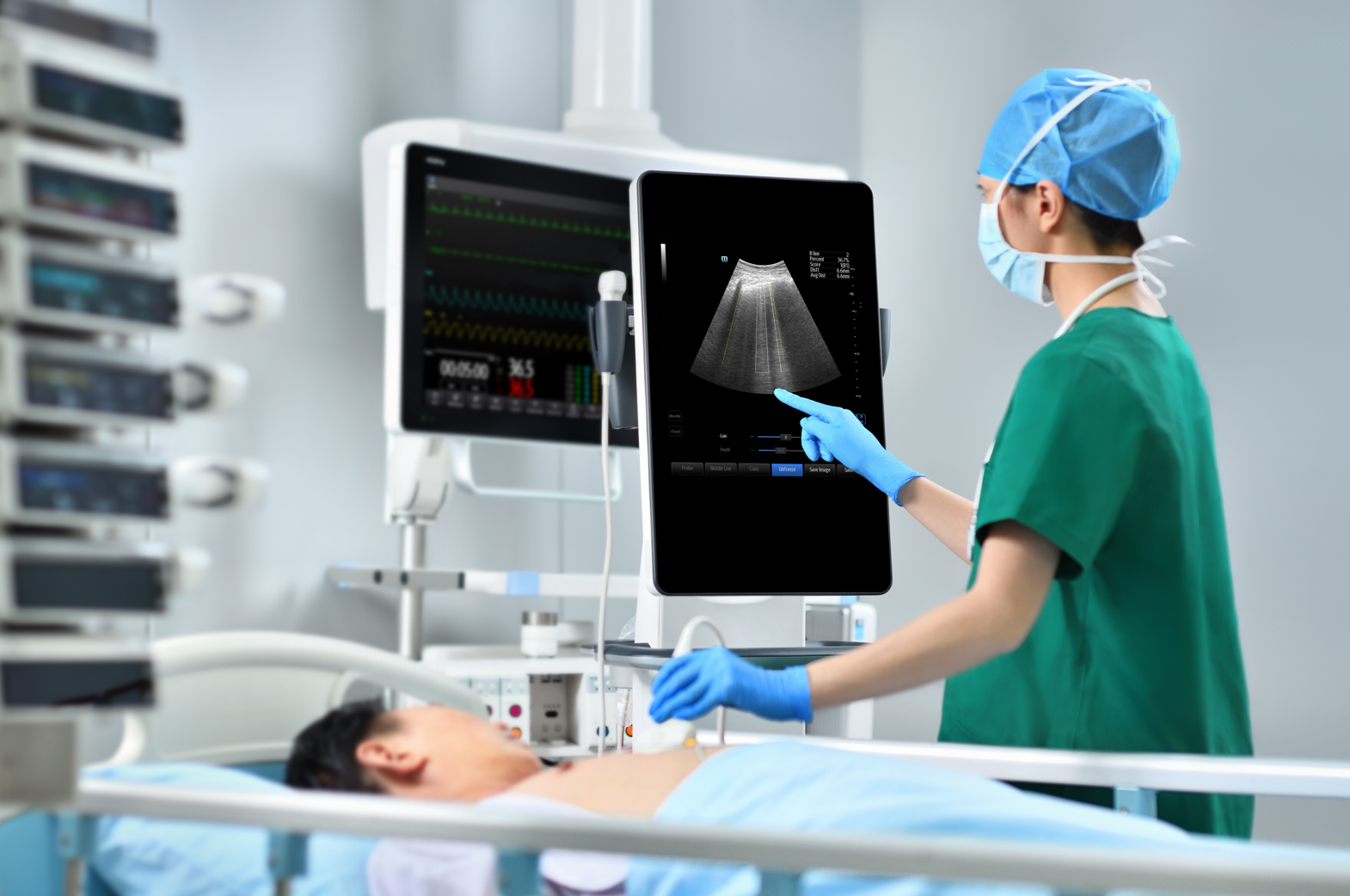 Ultrasonografy mobilne przyłóżkowe MINDRAY TE9
