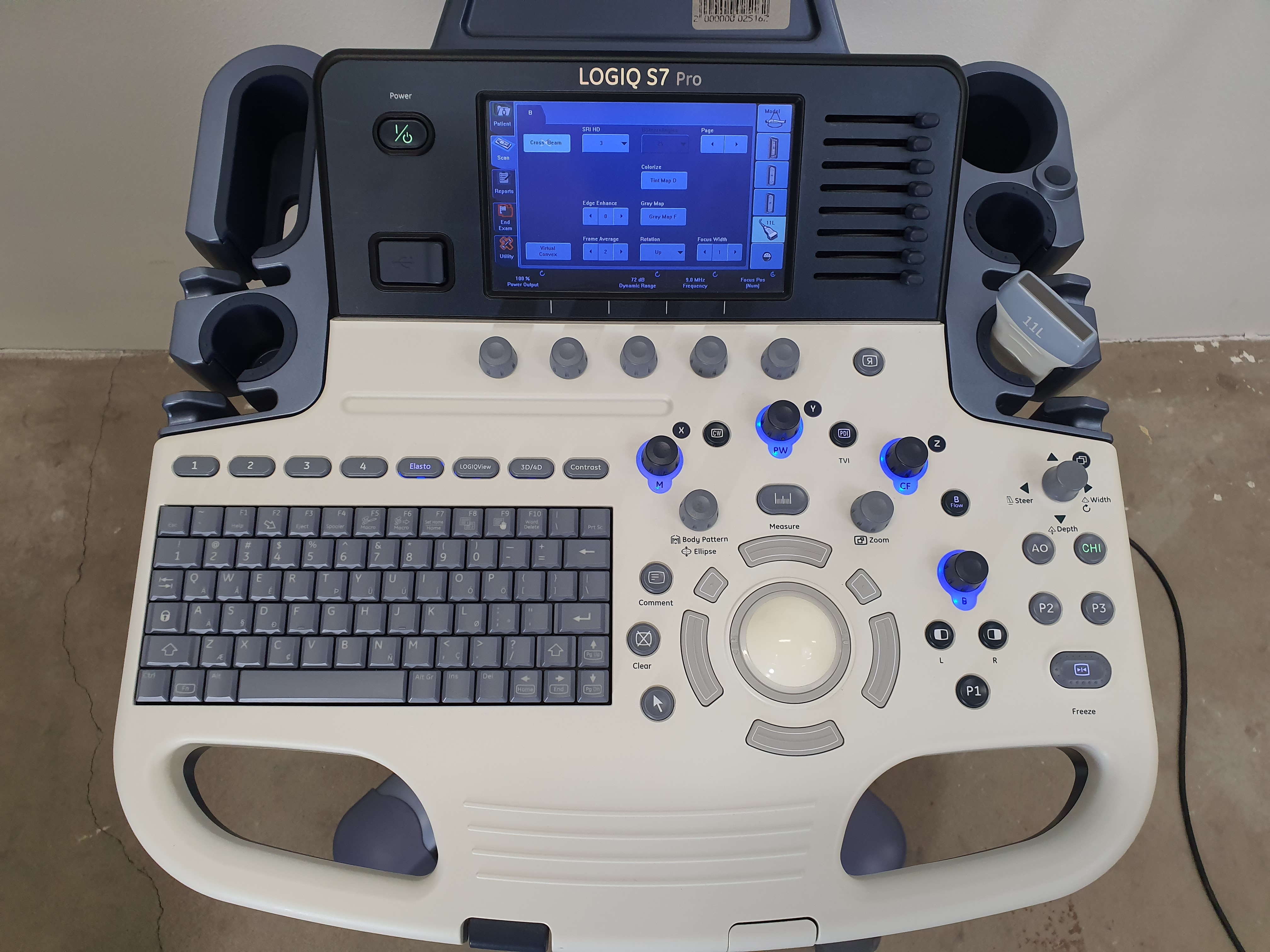 Ultrasonografy wielonarządowe używane GE Healtcare GE Logiq S7 Pro - medsystems rekondycjonowany