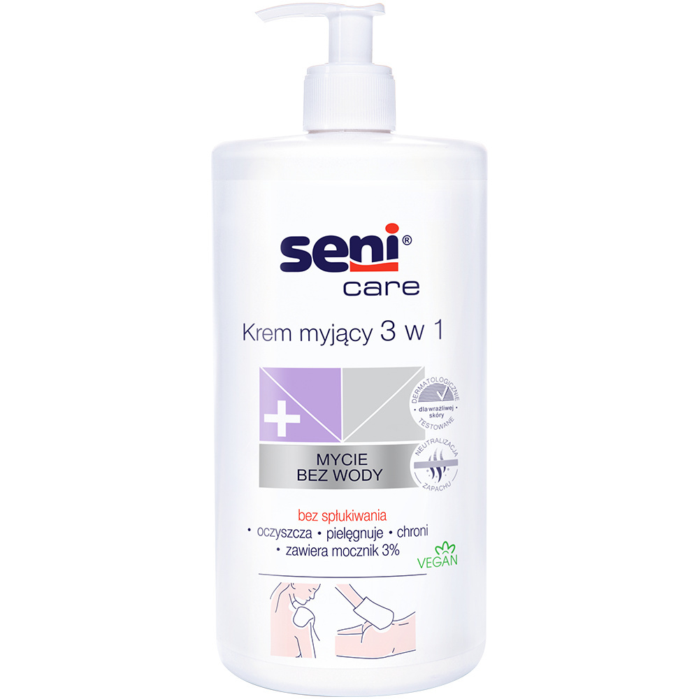 Akcesoria kosmetyczne TZMO Seni Care krem myjący 3w1