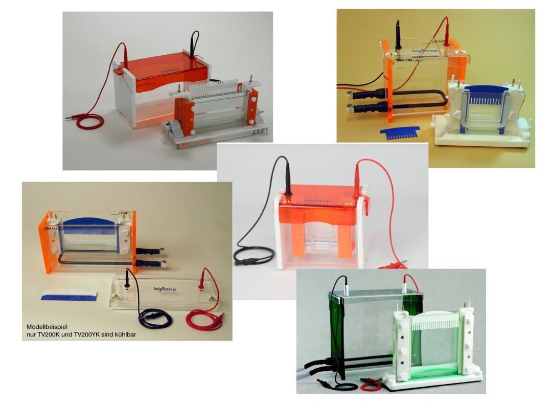 Analizatory do elektroforezy biostep Gel/Wide gel GV/TV