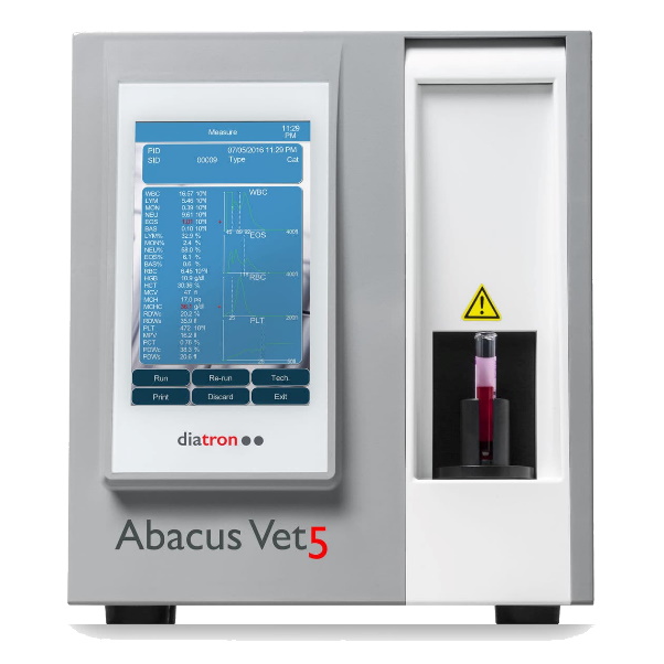 Analizatory hematologiczne weterynaryjne Diatron Abacus Vet 5