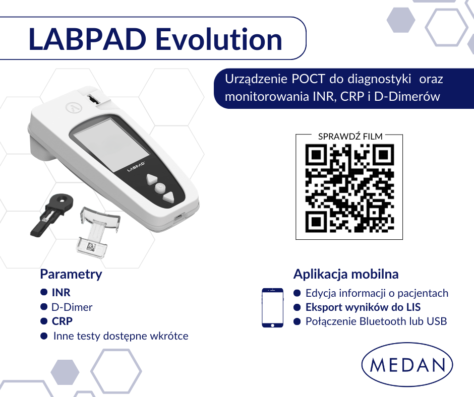 Analizatory parametrów krytycznych - gazometrii Biosynex LabPad Evolution