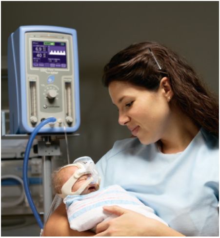 Aparaty do nieinwazyjnej wentylacji CareFusion Infant Flow SiPAP