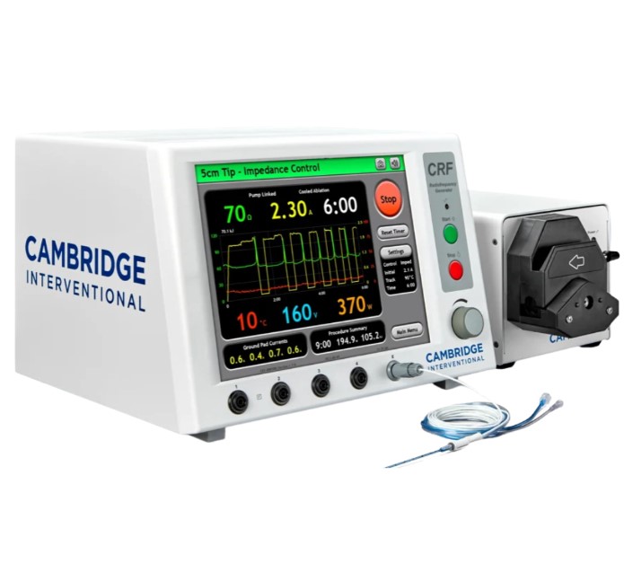Aparaty do termoablacji Cambridge Interventional CRF Radiofrequency Ablation System