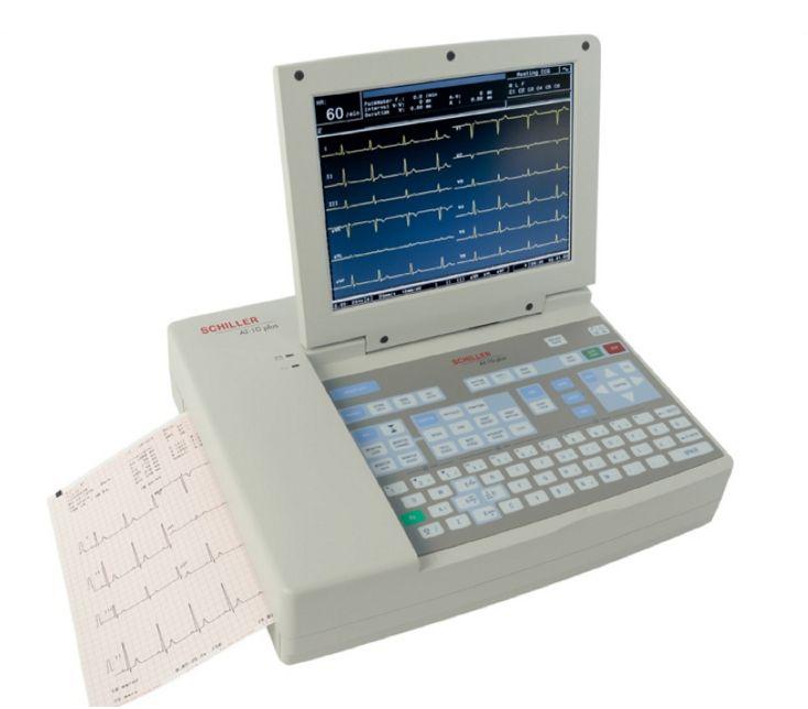Aparaty EKG - Elektrokardiografy SCHILLER CARDIOVIT AT-10 plus