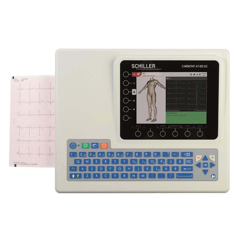 Aparaty EKG - Elektrokardiografy SCHILLER CARDIOVIT AT-102 G2