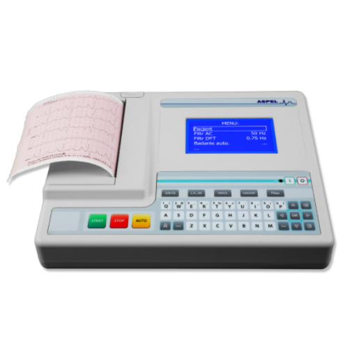 Aparaty EKG - Elektrokardiografy ASPEL ECG Mint v.07.301