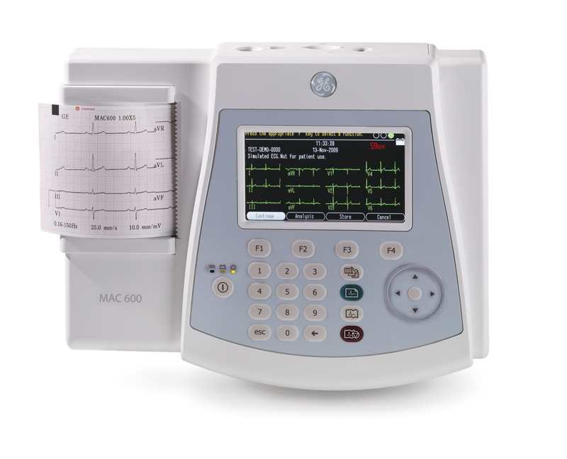 Aparaty EKG - Elektrokardiografy GE Healthcare MAC600