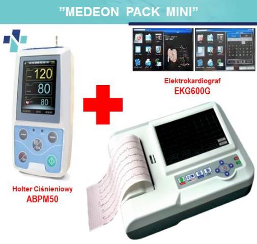 Aparaty EKG - Elektrokardiografy CONTEC Medeon Pack Mini