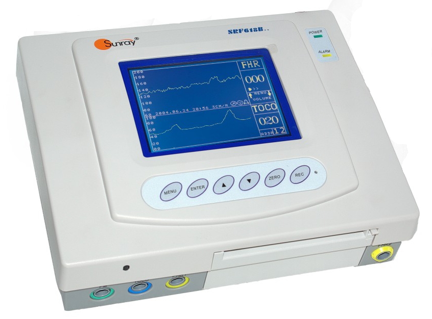 Aparaty KTG - kardiotokografy Sunray Medical Apparatus Co., Ltd SRF618B++