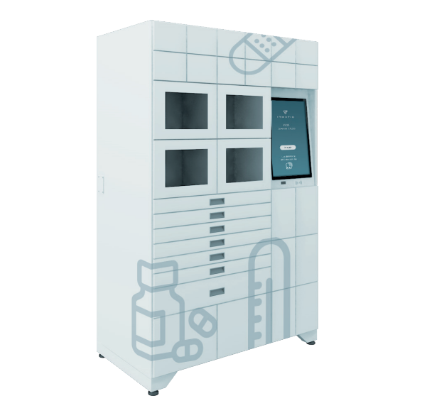 Automaty wydawcze wyrobów medycznych i farmaceutycznych IRMATIC Medlocker