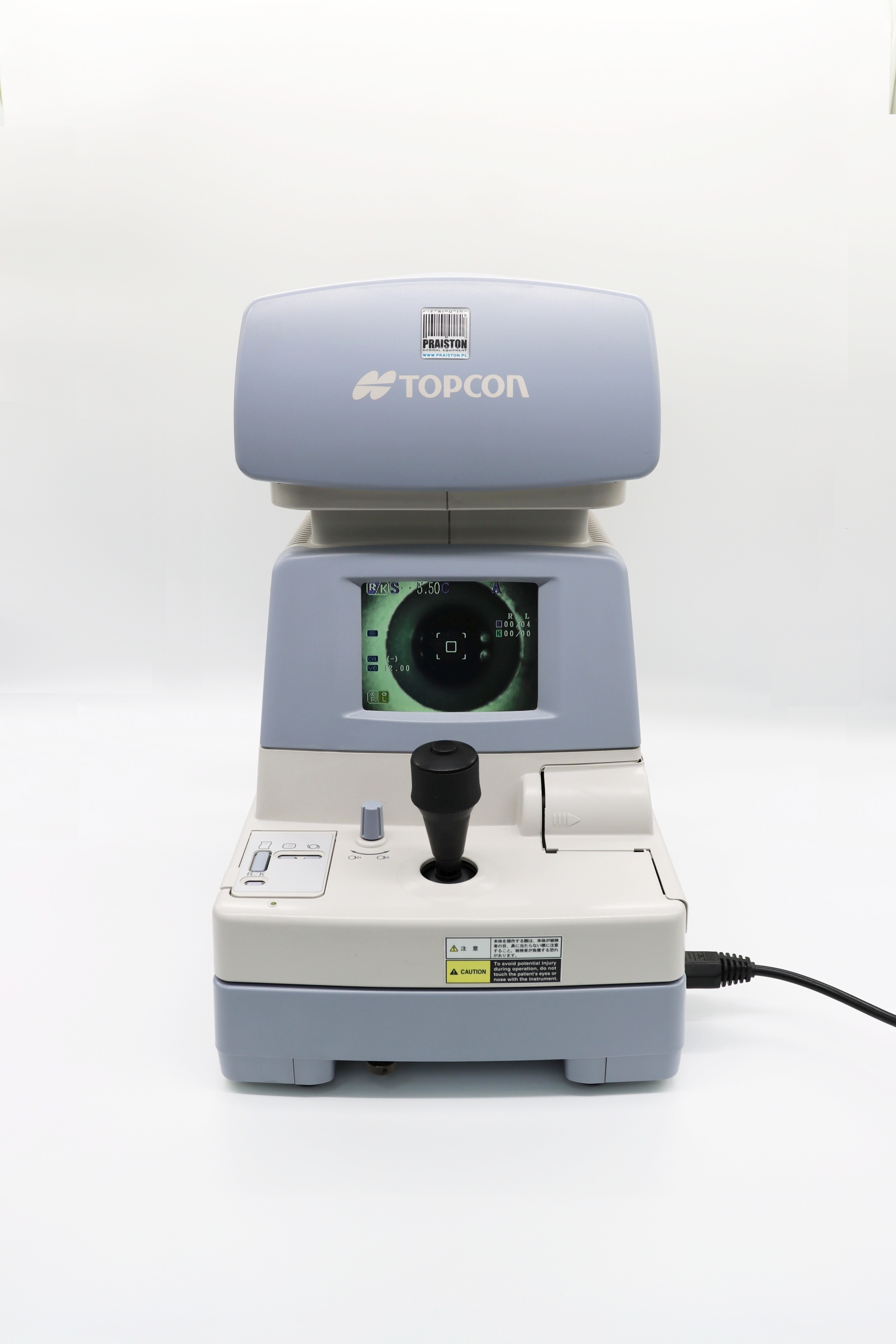 Autorefraktometry (autokeratorefraktometry) używane Topcon KR-8800 - Praiston rekondycjonowany