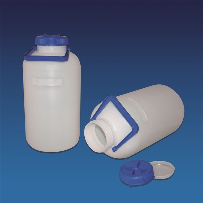 Butle, kanistry i butelki laboratoryjne Kartell HDPE z szeroką szyją