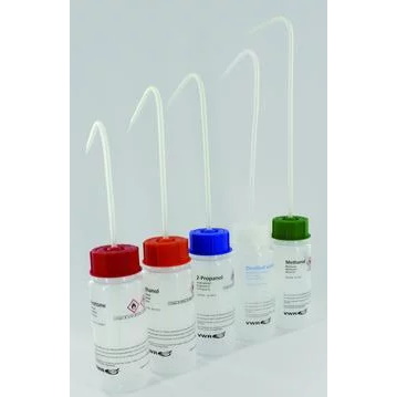 Butle, kanistry i butelki laboratoryjne VWR Tryskawki LDPE sz/sz