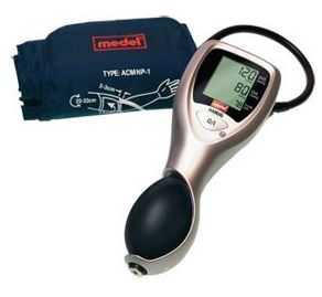Ciśnieniomierze elektroniczne Medel Manual