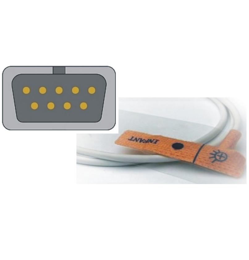 Czujniki SpO2 do kardiomonitorów Unimed Medical Supplies Inc NELLCOR U533-01