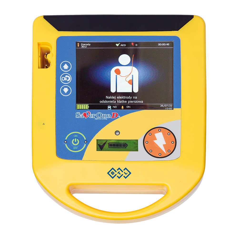 Defibrylatory AED A.M.I. Italia Saver One D
