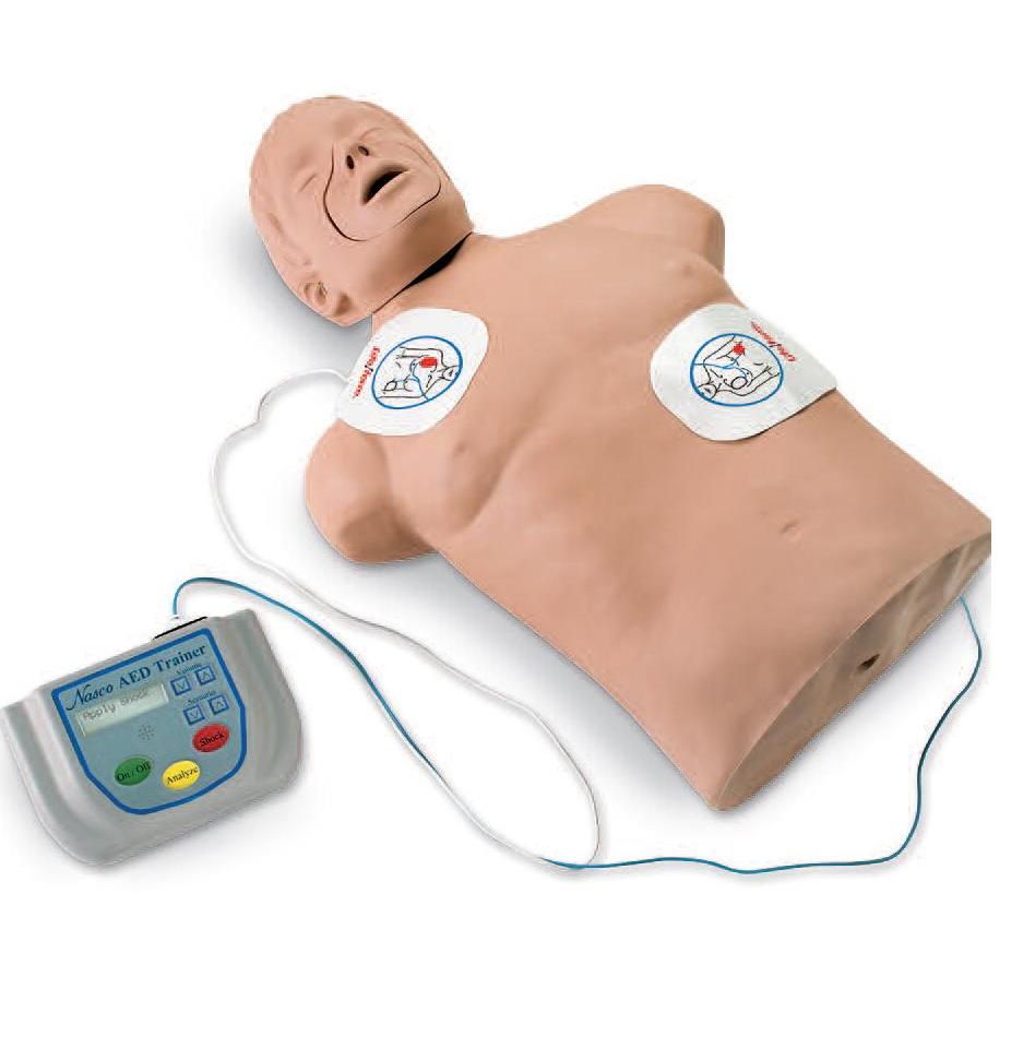 Defibrylatory treningowe Nasco Trenażer AED z Fantomem Brad CPR