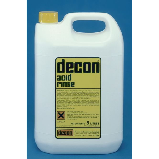 Detergenty i środki myjące do laboratorium Decon Decon Acid Rinse