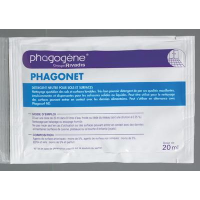Detergenty i środki myjące do laboratorium Phagogene Phagonet