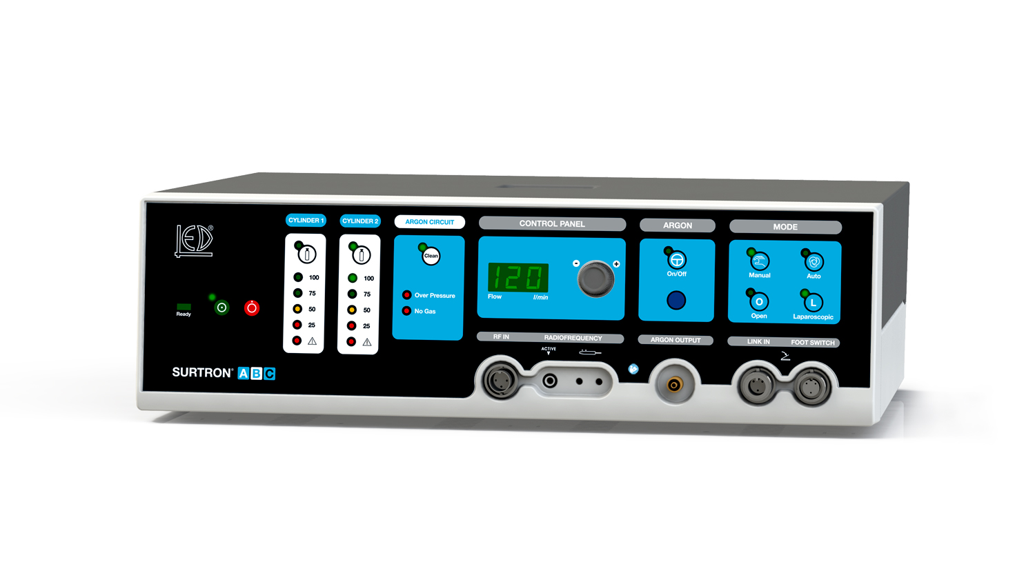 Diatermie chirurgiczne - Aparaty elektrochirurgiczne LED SURTRON ABC