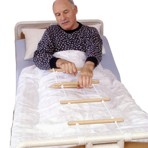 Drabinki do podciągania na łóżkach medycznych Timago Drabinka