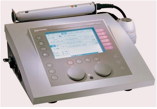 Elektro-lasero-sonoterapia GymnaUniphy N.V. Combi 200L