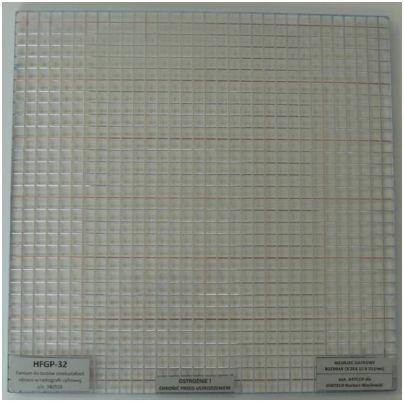 Fantomy do testowania radiografii, angiografii i fluoroskopii HIMTECH Norbert Wasilewski HFGP_32-ma
