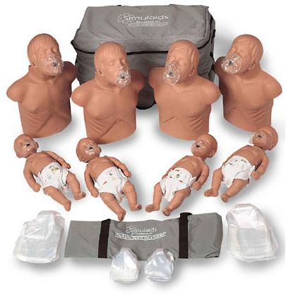 Fantomy szkoleniowe Nasco Sani zestaw