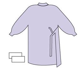 Fartuchy chirurgiczne jednorazowe Batist STANDARD