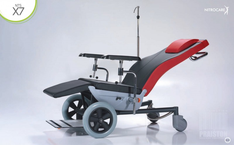 Fotele do pobierania krwi (dla krwiodawców) NITROCARE NTS X 7