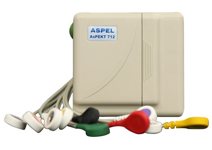 Holtery EKG – rejestratory ASPEL Aspekt 712 v.201
