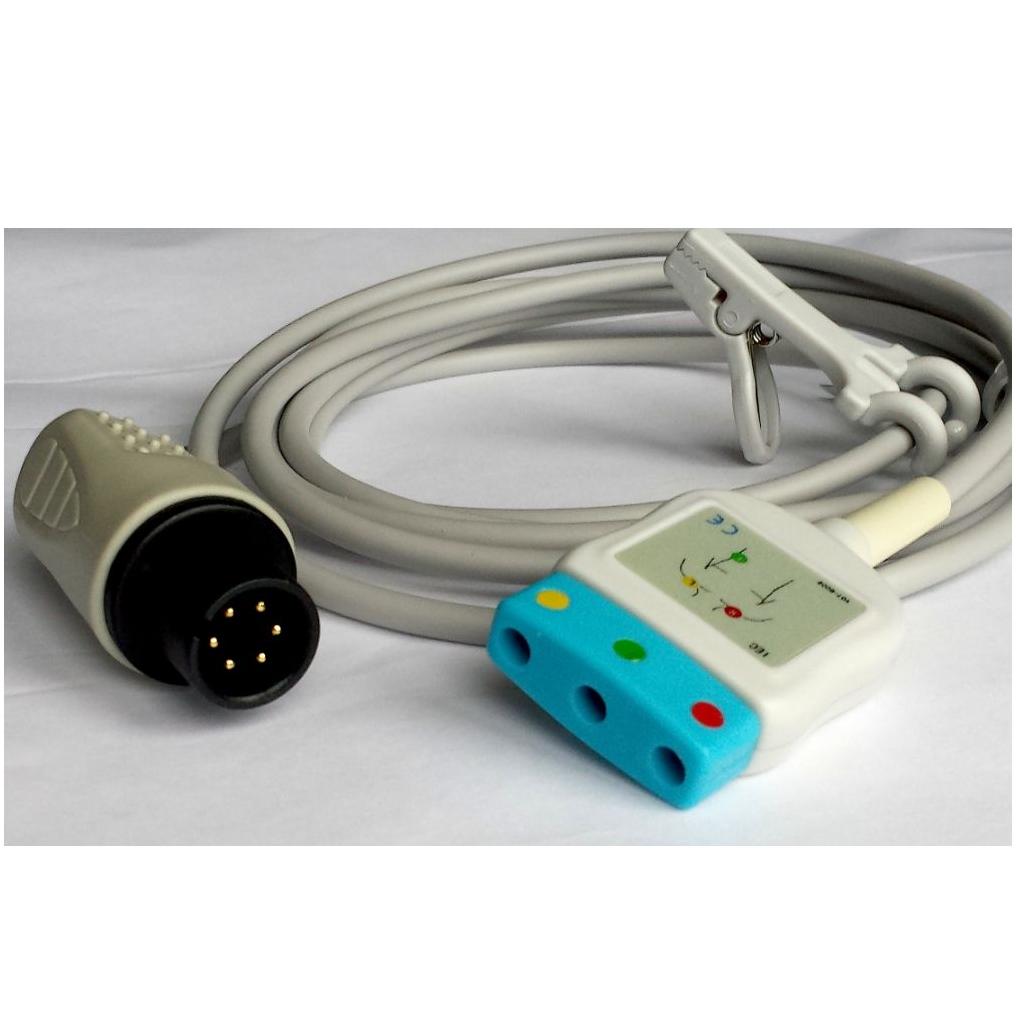 Kable EKG do kardiomonitorów Unimed Medical Supplies Inc AAMI kabel EKG